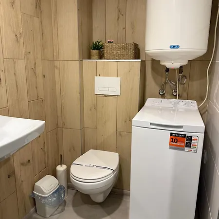 аркадія, з терасою та 3 хв до моря Apartment